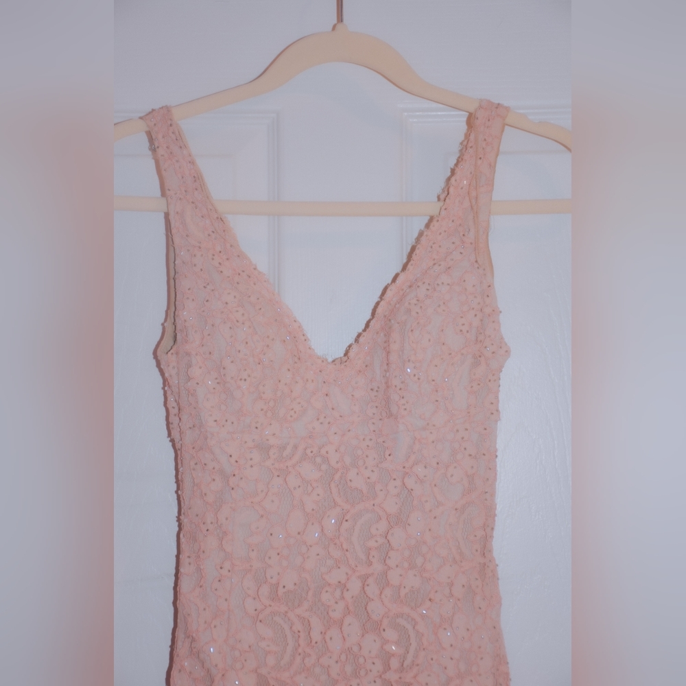 Aidon Mattox Pink Gown